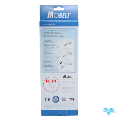 Телескопический поручень Mobeli (ширина 440-565 мм, захват 220-345 мм) -6