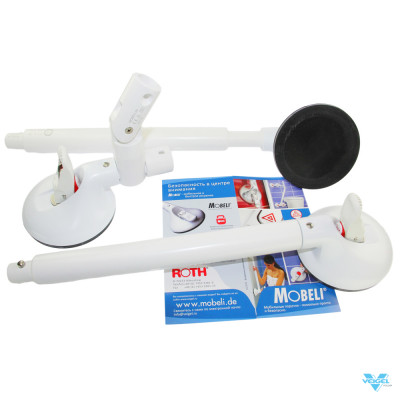 Поручень Mobeli с изменяемым углом 340-465 мм-5