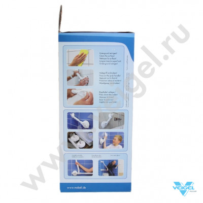 Поручень с фиксированной длиной Mobeli (ширина 430 мм, захват 210 мм)-6