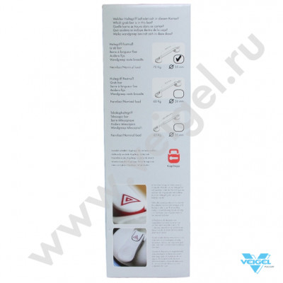 Поручень с фиксированной длиной Mobeli (ширина 570 мм, захват 350 мм)-10