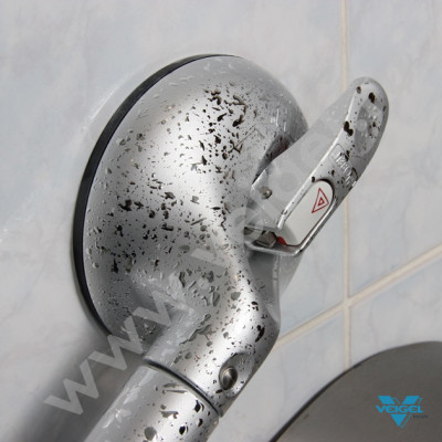 Поручень с фиксированной длиной хром (ширина 570 мм, захват 350 мм)-4