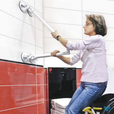 Поручень для ванны Quattro Power с грифом длиной 870 мм-0