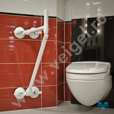 Вакуумная опора с четырьмя присосками Quattro Power 565-730 мм с ручкой-0