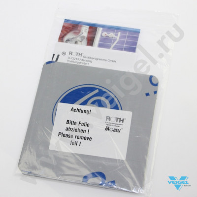 Металлическая пластина для неровных поверхностей 145-145 мм-4