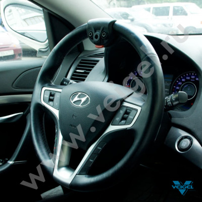 Ручка на руль (лентяйка) Veigel черная-5