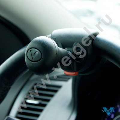 Ручка на руль (лентяйка) Veigel черная-1