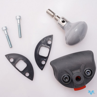 Ручка на руль (лентяйка) Veigel серая-2