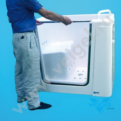 Ванна с дверцей Itaca (101 см)-5